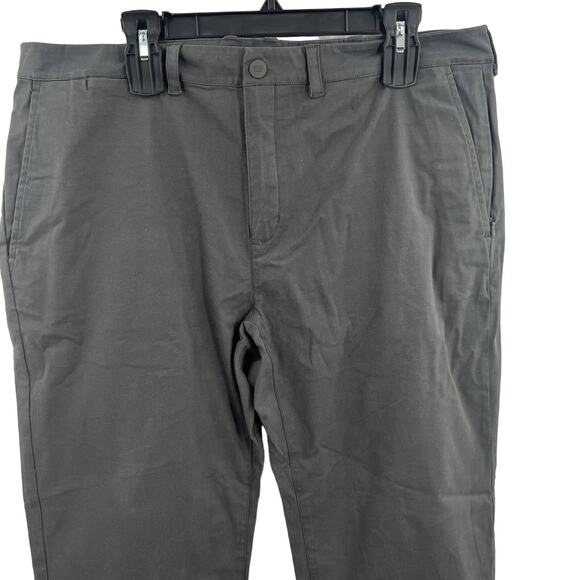 Mack Weldon Maverick Tech Chino‎ Grey Size 38 x 32 - Picture 2 of 7